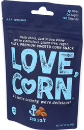 Love Corn Sea Salt Corn Nuts, 1.6oz
